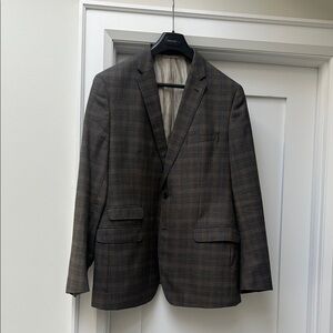 Banana Republic Brown Plaid Sport Coat